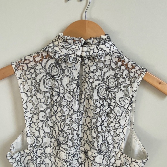 LIKELY Catherine Dress in White Lace - Picture 13 of 16